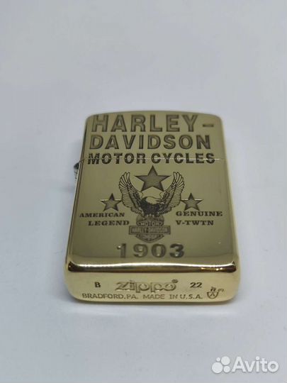 Зажигалка Harley Davidson zippo armor DIY