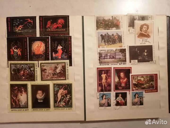 Альбом с марками СССР