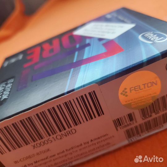 Процессор intel core i7 8700k Coffee Lake-S 8thGen