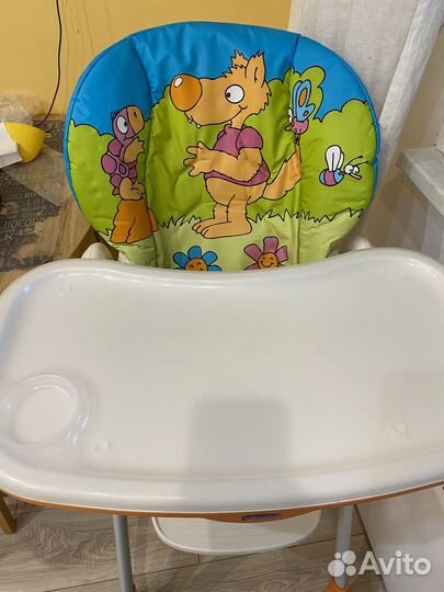 Стульчик для кормления chicco polly