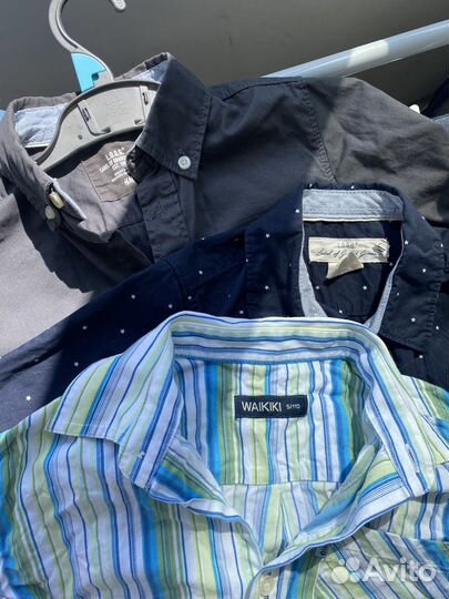 Рубашка для мальчика 110 3 штуки