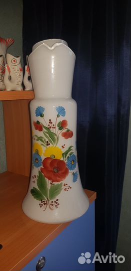 Кувшин - Графин Молочное стекло времен СССР