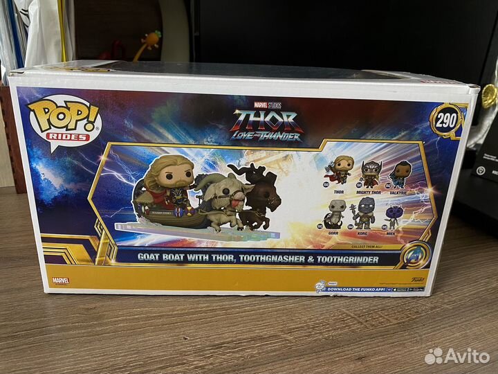 Фигурка funko pop goat boat thor