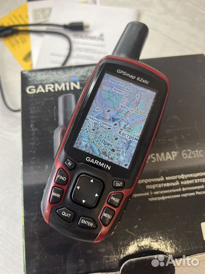 Навигатор Garmin Gpsmap 62stc (с камерой)