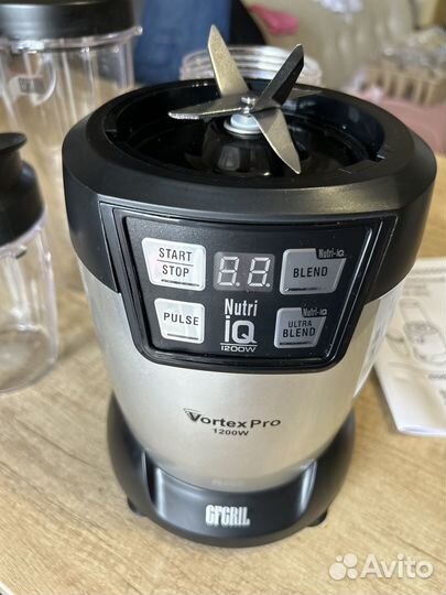 Высокоскоростной блендер GF-HS70, 3 фитнес-стакана