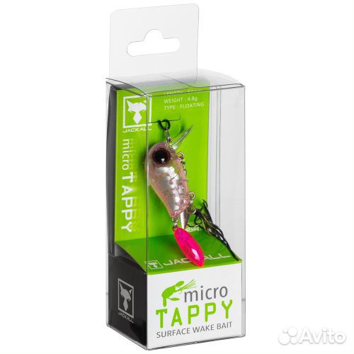 Воблер Jackall Micro Tappy 5,4см. 4,8гр. floating