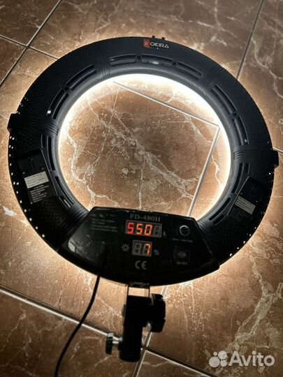 Кольцевой свет okira LED ring FD 480 2 версия