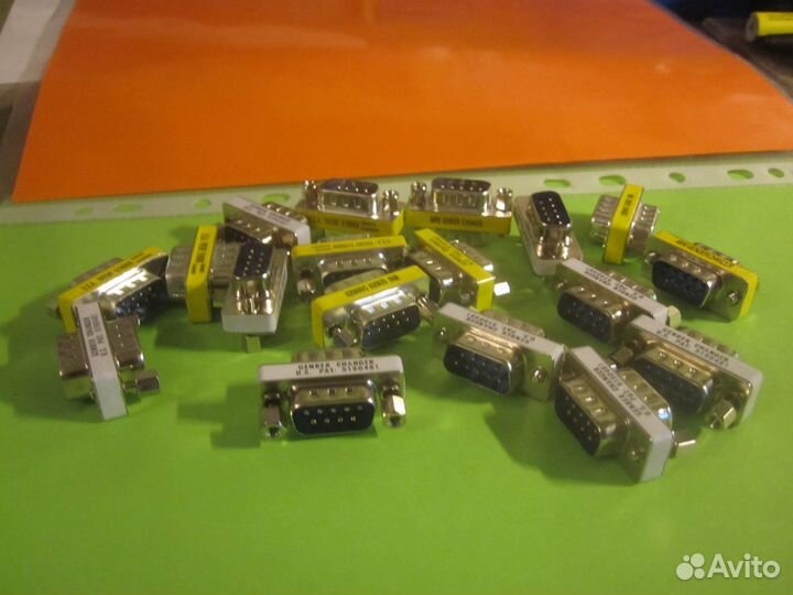 Кабель 220 + переходники DB 9М9М