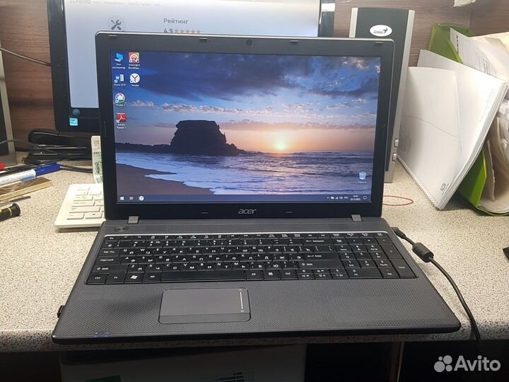 Ноутбук Acer 5744-382g32 it отл сост i5