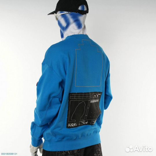 Свитшот cav empt blue