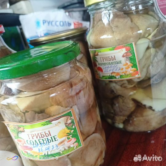 Белые грибы маринованные