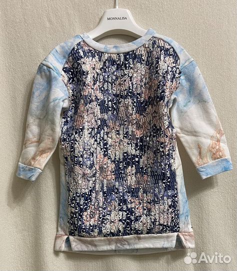 Туника р.110 FreeAge с пайетками