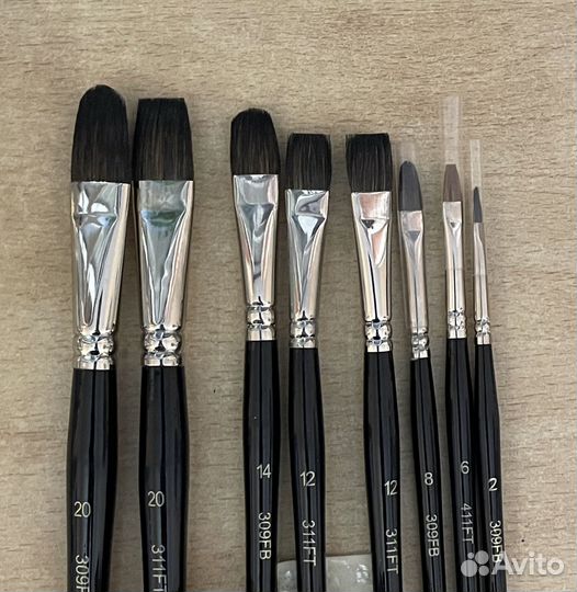 Кисточки. Натуральная щетина