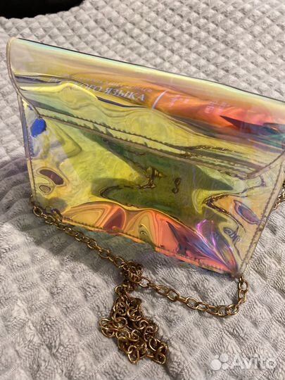 Сумка яркая прозрачная детская/взрослая