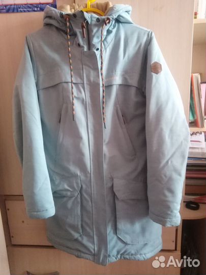 Куртка зимняя женская 42 44 размер бу