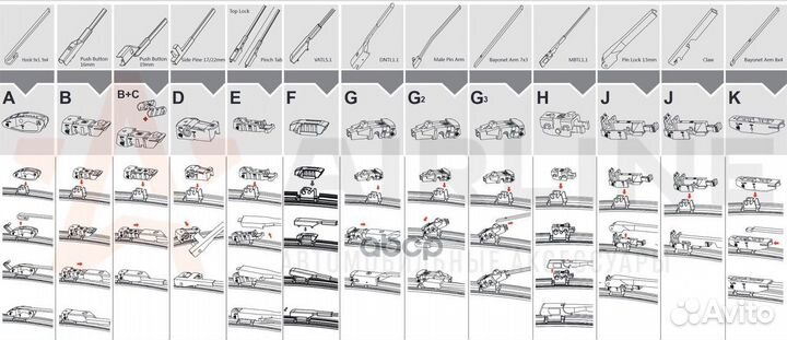 Щётка с/о 510мм (20