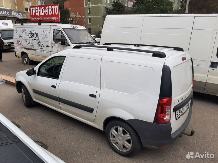 Рейлинги на крышу LADA largus, черные