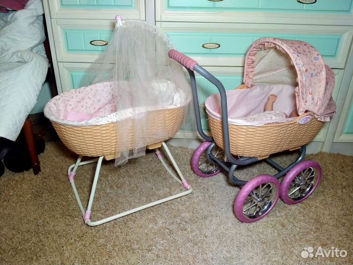 Кроватка колыбель для куклы baby annabell