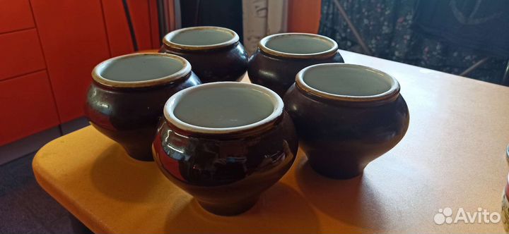 Керамические горшки для запекания СССР
