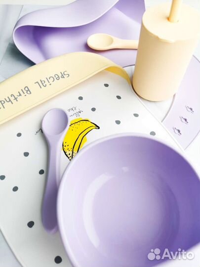 Прорезыватели, держатели, посуда