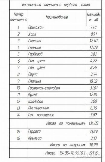 Проект дома Микеа 5 fr 53 листа