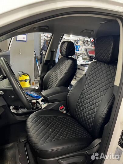 Авточехлы экокожа на Nissan Note от Автопилот