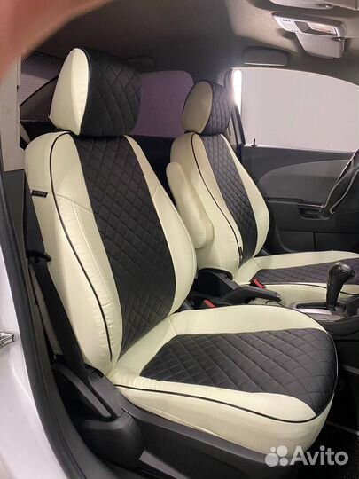 Чехлы из экокожи на Hyundai Elantra 6 от Автопилот