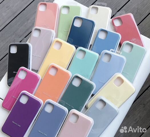 Чехлы на iPhone 12 11 X 8 7 6 silicone case
