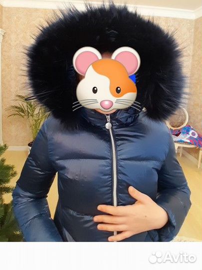 Пуховик для девочки 152