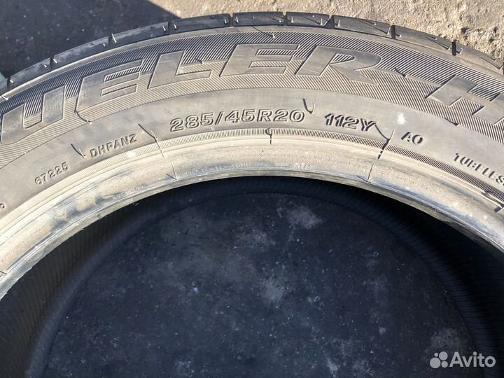 Bridgestone Dueler H/P 285/45 R20 112Y