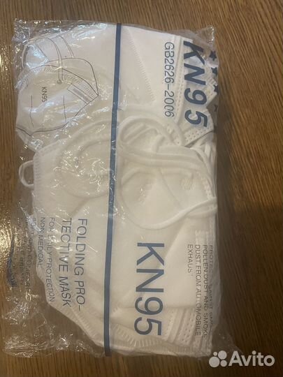 Маска респиратор KN 95. Много