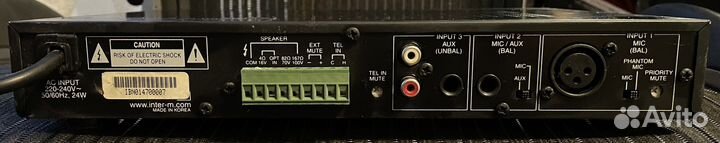 Цифровой усилитель-микшер, мощность 60 Вт