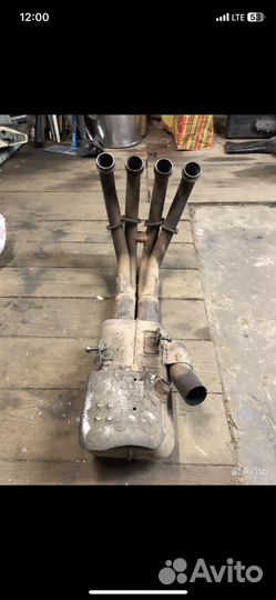 Родной выхлоп Yamaha YZF-R6