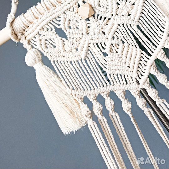 Макраме лежанка гамак для кота