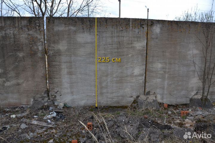 Заборные плиты/Фундаментные блоки