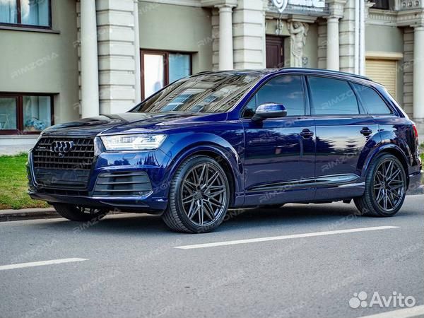 Кованые диски на Audi Q7 R22. Новые диски