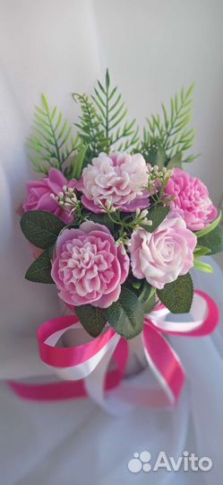 Букет из мыла ручной работы