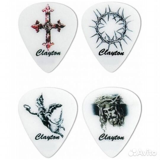 Clayton CS126/12 - Набор медиаторов 12 шт