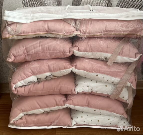 Бортики в детскую кроватку