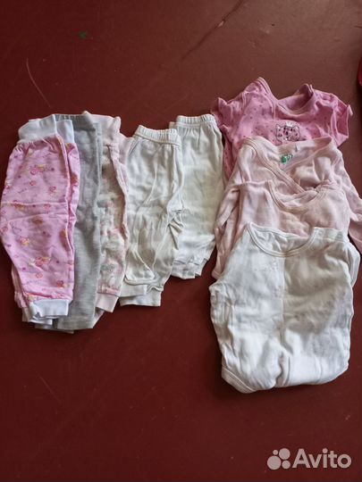 Детские вещи 68 74 размера для девочки