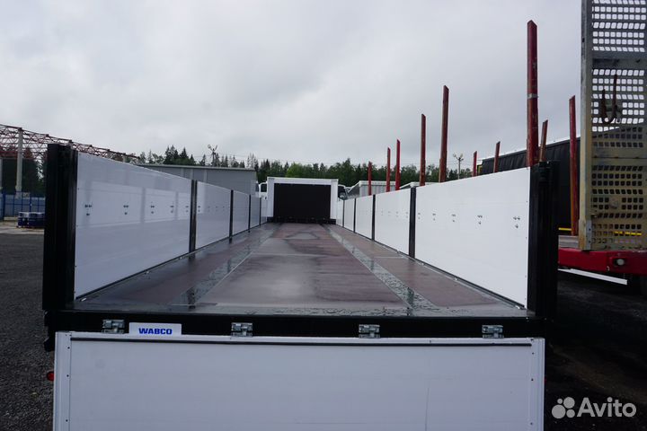 Полуприцеп бортовой HASTRAILER Platform, 2024