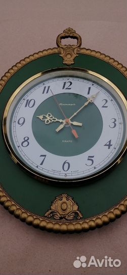 Винтаж СССР ретро часы Янтарь