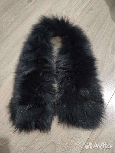 Меховой воротник песец