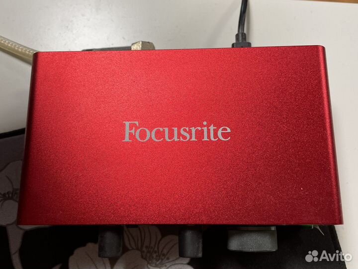 Внешняя звуковая карта Focusrite