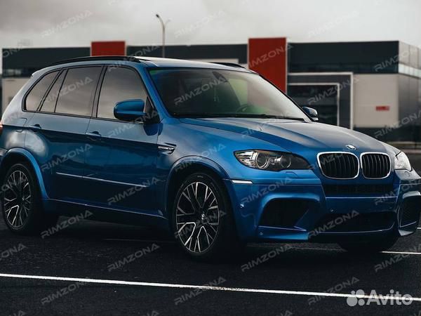 Кованые диски R20 на BMW X5M. Новые диски