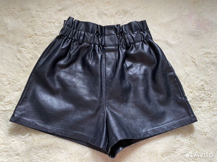 Шорты кожаные 46-48