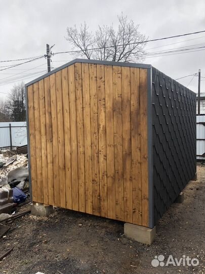 Бытовка вагончик хозблок деревянный
