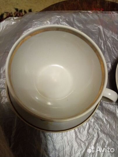 Чашка с блюдцем СССР
