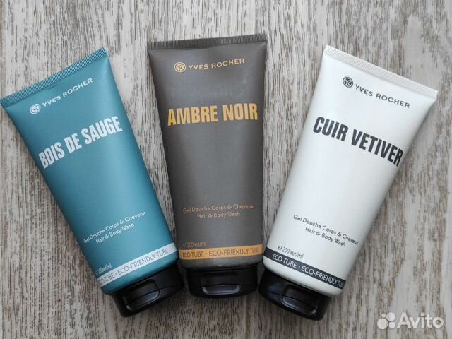 Ив Роше мужские Гели- шампуни для душа