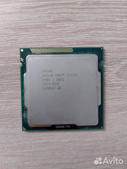 Процессор intel core i3 2100